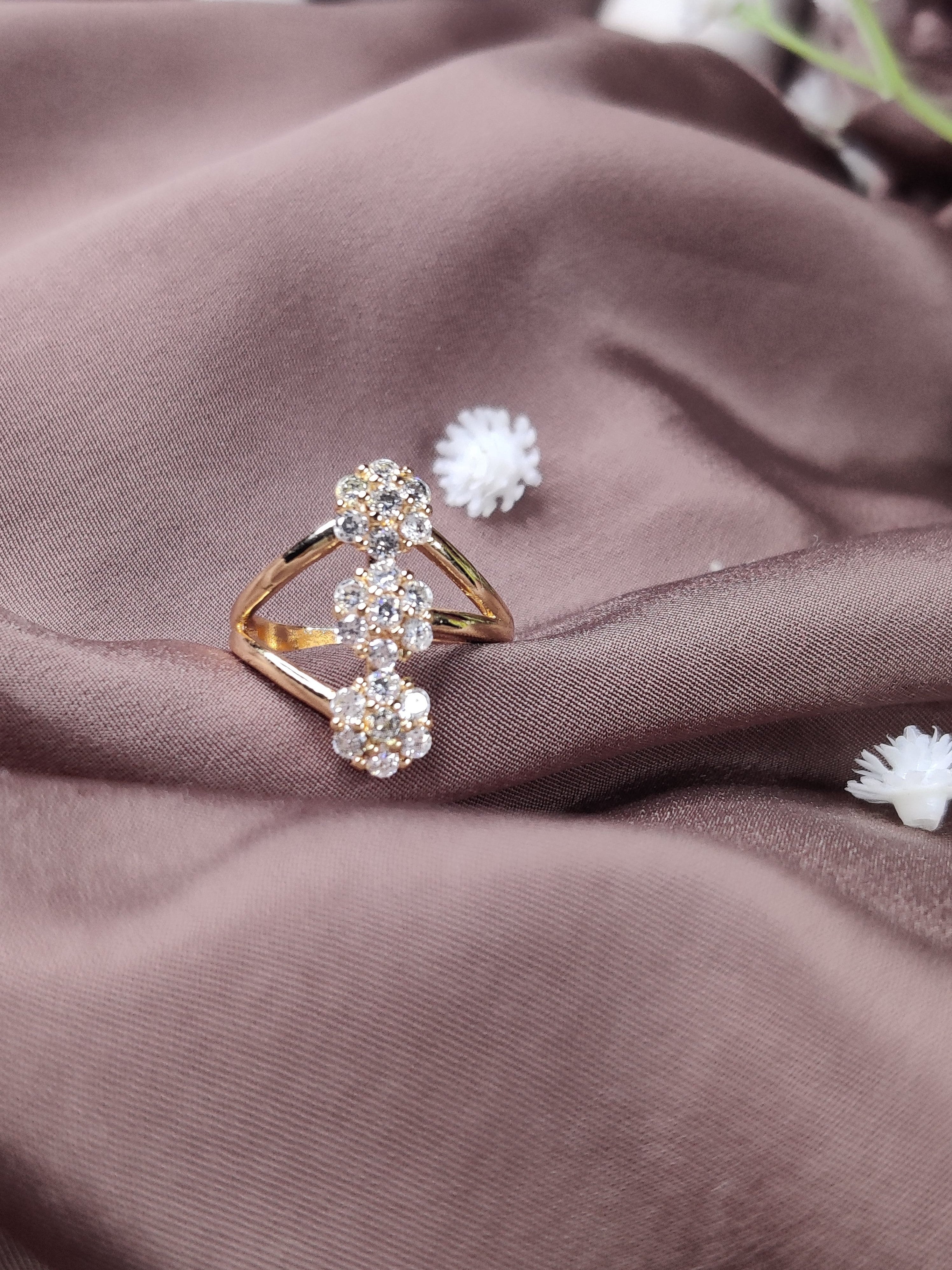 Eternal Bond - Three-Stone CZ Engagement Ring