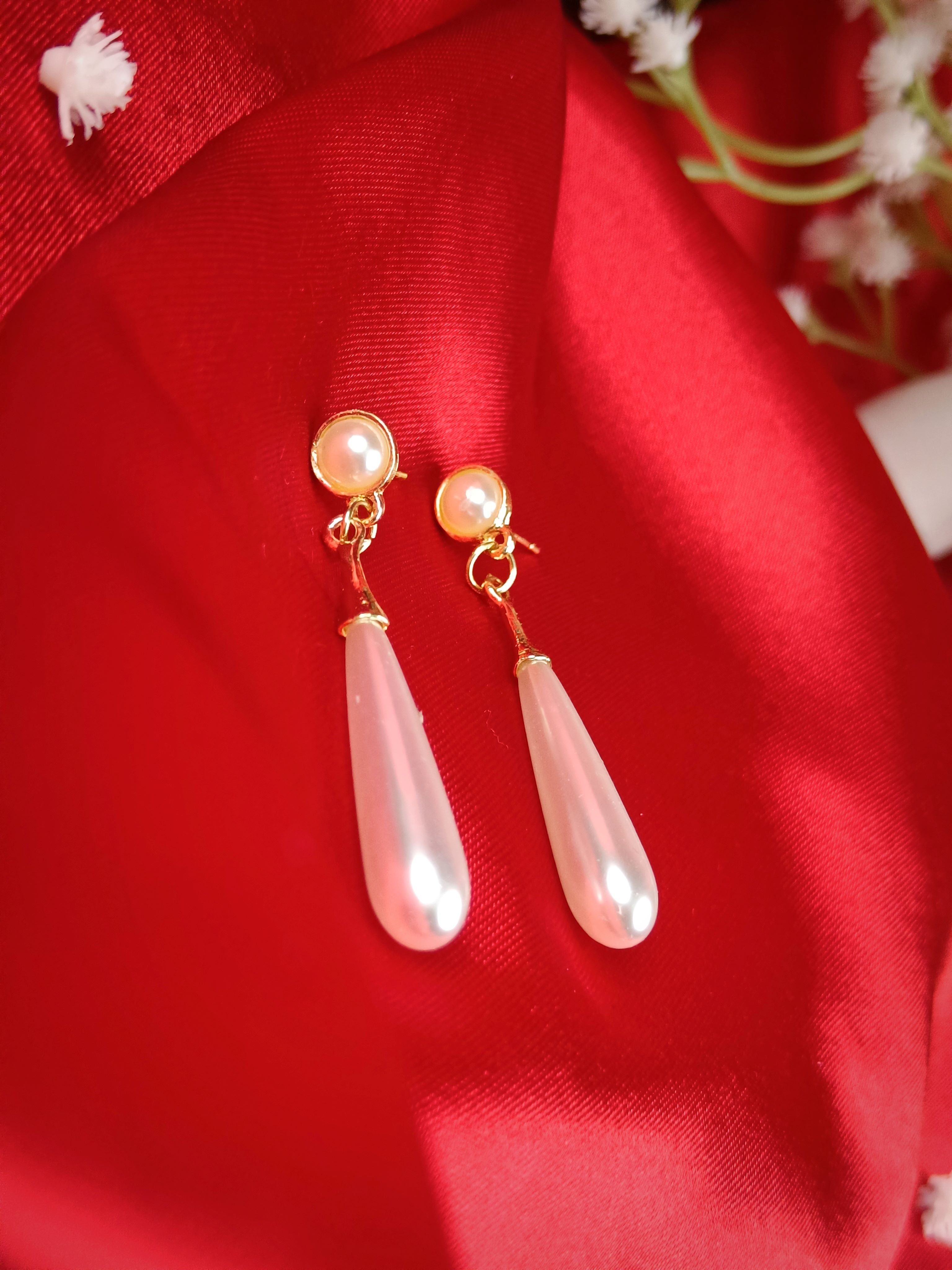 Pearl Drop Earrings
